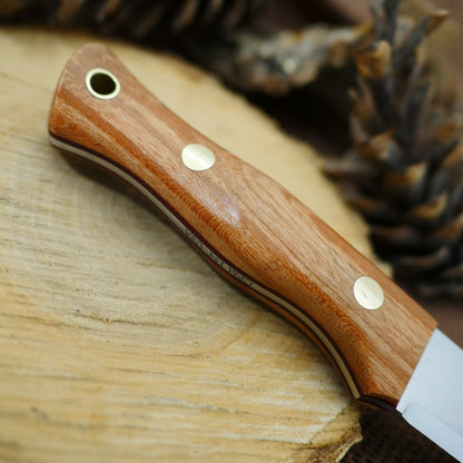 CPM 154 Voyageur: Cherry & Red G10 - Adventure Sworn Bushcraft Co.