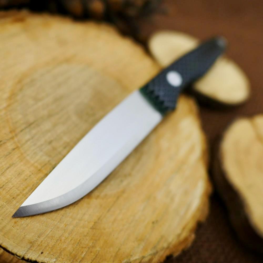 CPM 3V Hiker: Green C-tek & Black - Adventure Sworn Bushcraft Co.