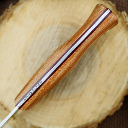 CPM 154 Voyageur: Cherry & Red G10 - Adventure Sworn Bushcraft Co.