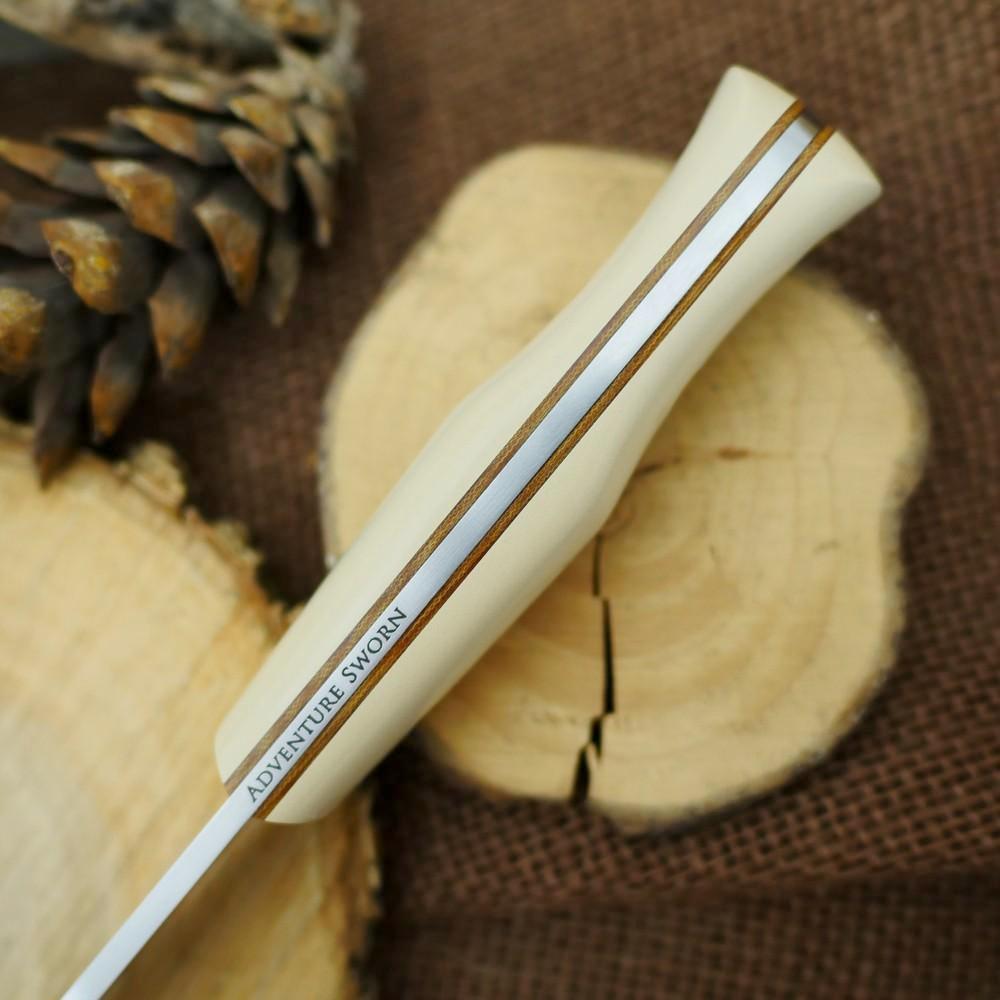 Classic: Ivory Paper & Brown Linen - Adventure Sworn Bushcraft Co.