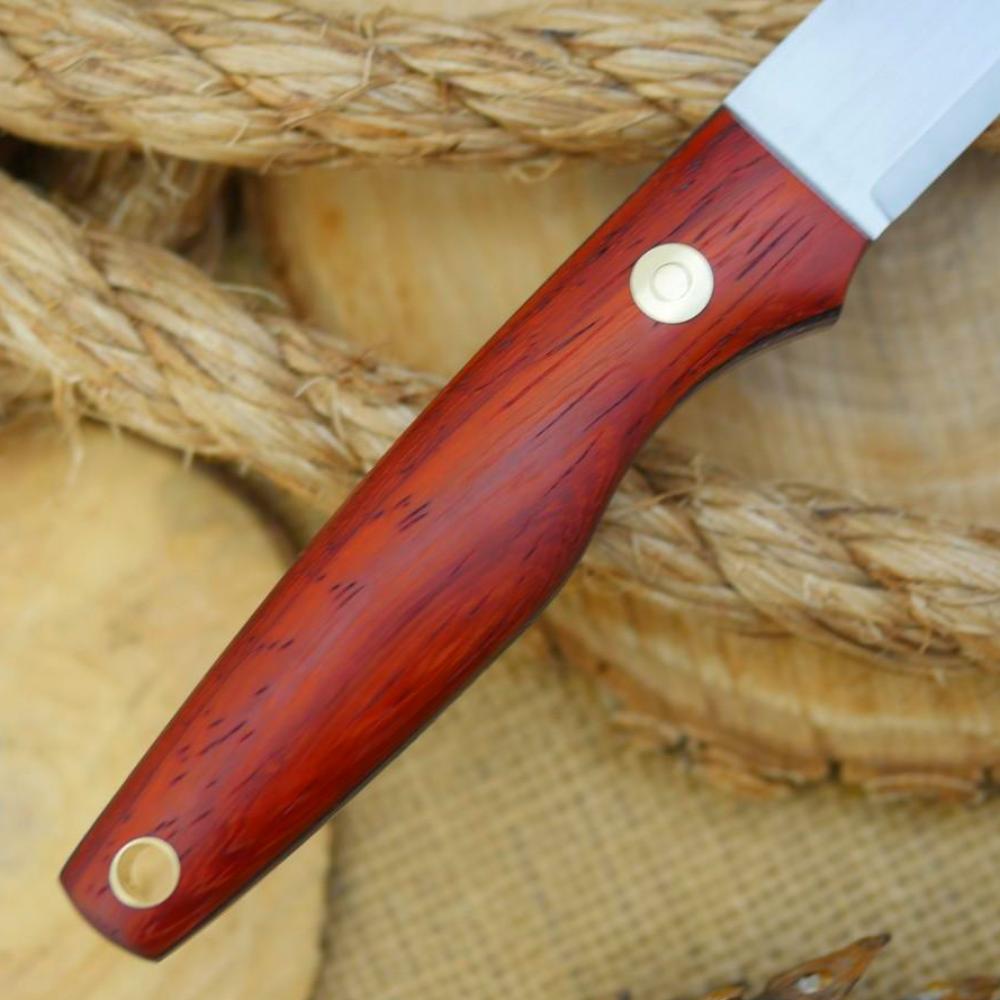 Hiker: Padauk & Leather - Adventure Sworn Bushcraft Co.