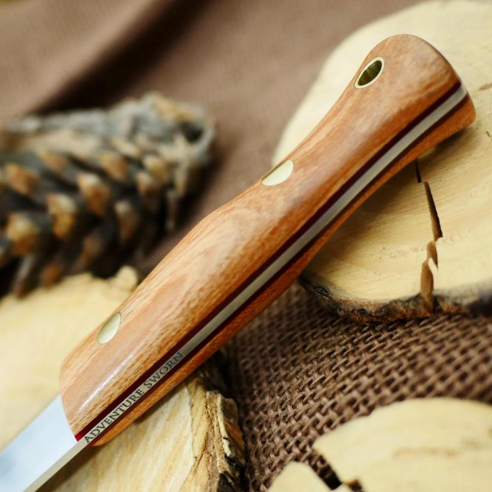 CPM 154 Voyageur: Cherry & Red G10 - Adventure Sworn Bushcraft Co.