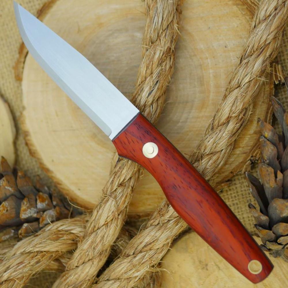 Hiker: Padauk & Leather - Adventure Sworn Bushcraft Co.