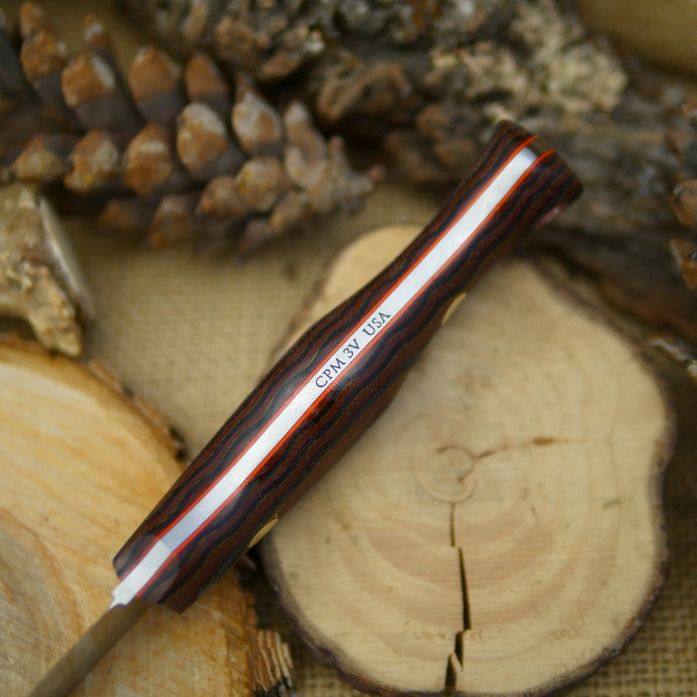 Mountaineer: Python Canvas Micarta