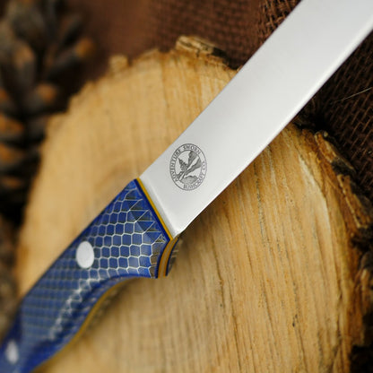 CPM 154 Fisherman: Blue C-tek & Double Liners - Adventure Sworn Bushcraft Co.
