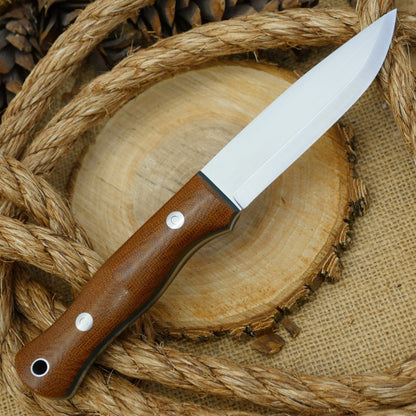 Explorer: Brown Canvas & Forest Green G10 - Adventure Sworn Bushcraft Co.