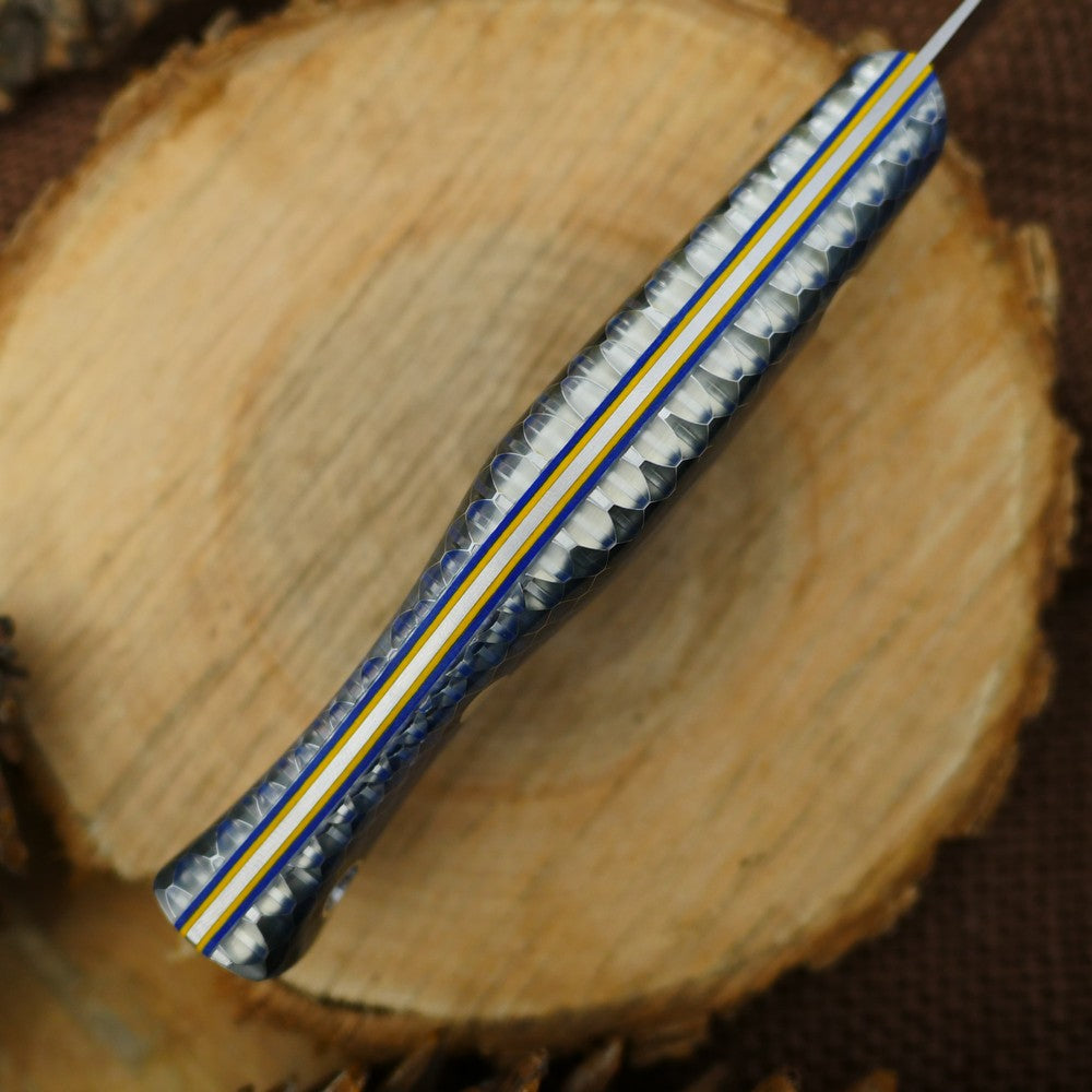 CPM 154 Fisherman: Blue C-tek & Double Liners - Adventure Sworn Bushcraft Co.