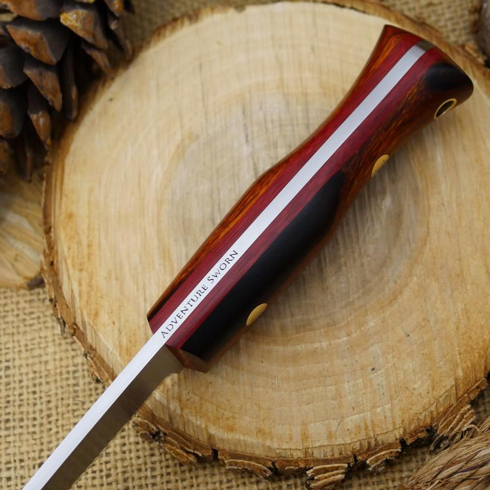 Classic: Arizona Desert Ironwood & Red Linen - Adventure Sworn Bushcraft Co.