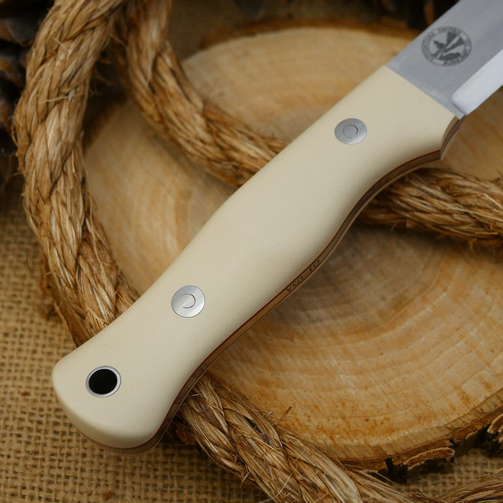 Explorer: Slim, Ivory Paper & Cinnamon Red - Adventure Sworn Bushcraft Co.