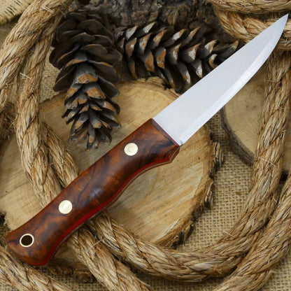 Voyageur: Ironwood Burl & Red Linen
