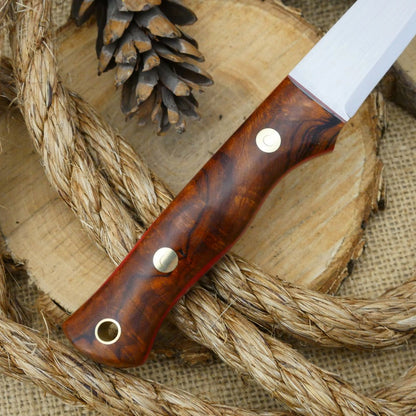 Voyageur: Ironwood Burl & Red Linen
