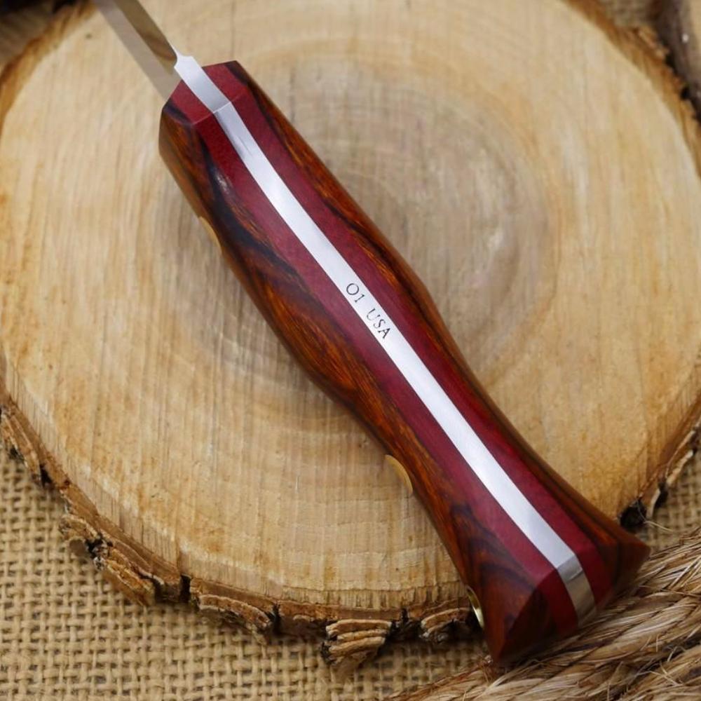 Classic: Arizona Desert Ironwood & Red Linen - Adventure Sworn Bushcraft Co.