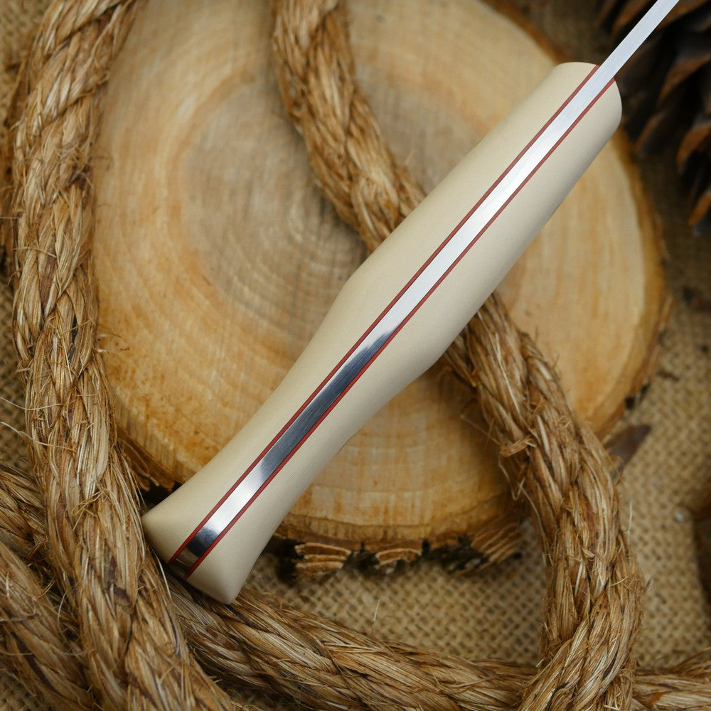 Explorer: Slim, Ivory Paper & Cinnamon Red - Adventure Sworn Bushcraft Co.