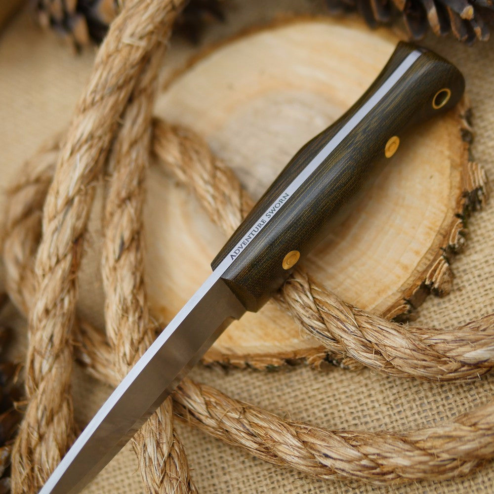 Classic: Green Canvas with Stonewash Finish - Adventure Sworn Bushcraft Co.