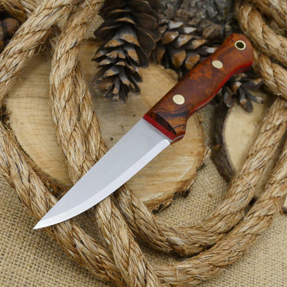 Voyageur: Ironwood Burl & Red Linen