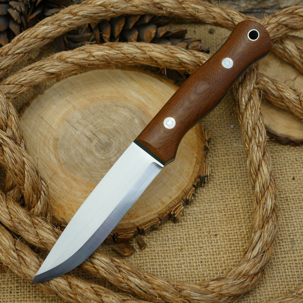 Explorer: Brown Canvas & Forest Green G10 - Adventure Sworn Bushcraft Co.