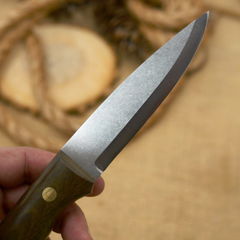 Classic: Green Canvas with Stonewash Finish - Adventure Sworn Bushcraft Co.