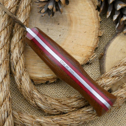 Mountaineer: CPM 3V, Brown Canvas & Red Linen