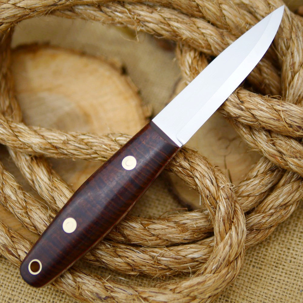 Woodsman: Stabilized Koa & Red Liners - Adventure Sworn Bushcraft Co.