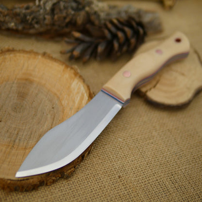 Guide: Bone Linen Micarta, Red, White, & Blue Liners - Adventure Sworn Bushcraft Co.