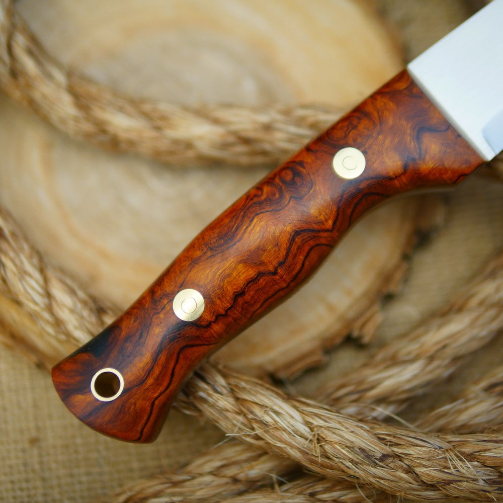 Tradesman: Ironwood Burl & Tapered Tang