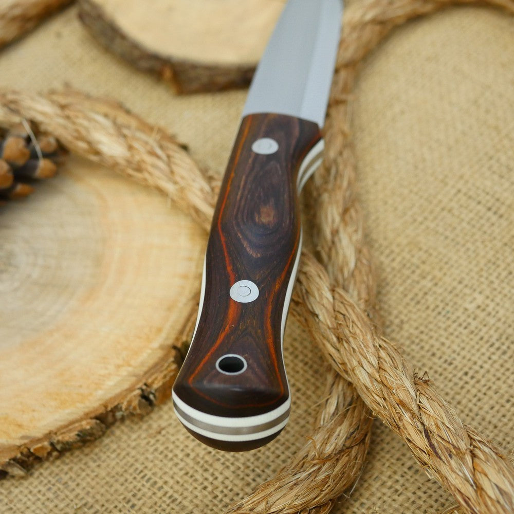 Mountaineer: Cocobolo & White G10