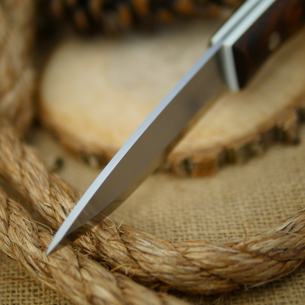 Mountaineer: Cocobolo & White G10