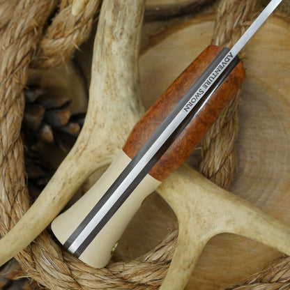 Huntsman: Briar, Ivory Paper & Maroon - Adventure Sworn Bushcraft Co.
