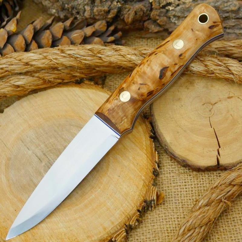 2NDS: Classic: Karelian Birch, White & Blue - Adventure Sworn Bushcraft Co.