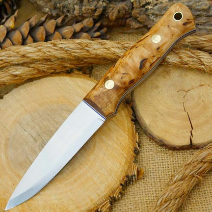 2NDS: Classic: Karelian Birch, White & Blue - Adventure Sworn Bushcraft Co.