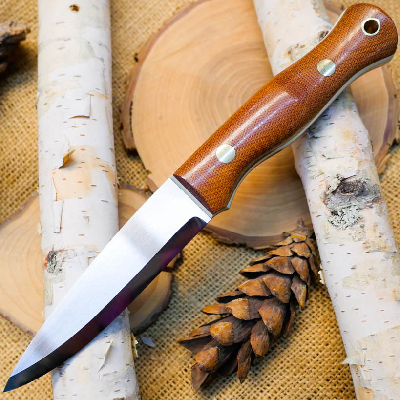 Mountaineer: Natural Brown Canvas & White Linen