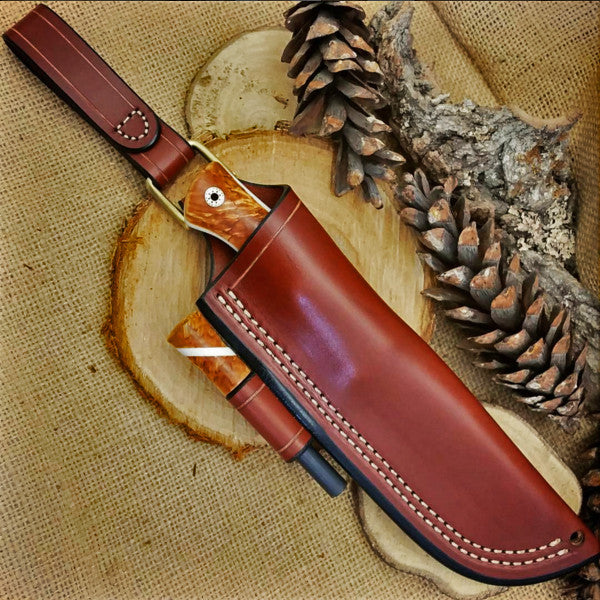 Custom Leather Sheaths – Adventure Sworn Bushcraft Co.