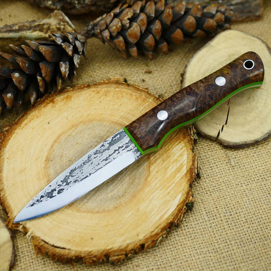 Classic 024: Stabilized Maple Burl - Adventure Sworn Bushcraft Co.