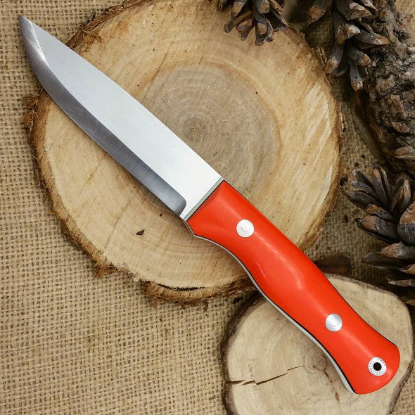 Explorer 005: Hunter Orange G10 - Adventure Sworn Bushcraft Co.