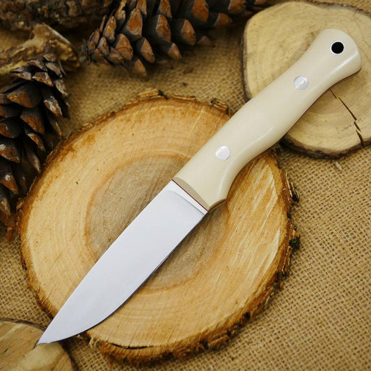 Explorer 011: Ivory Paper Micarta - Adventure Sworn Bushcraft Co.
