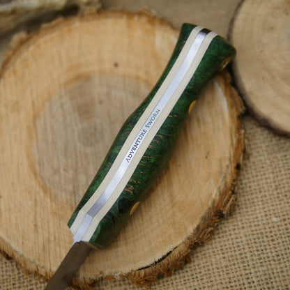 Mountaineer: Green Box Elder & Ivory Paper