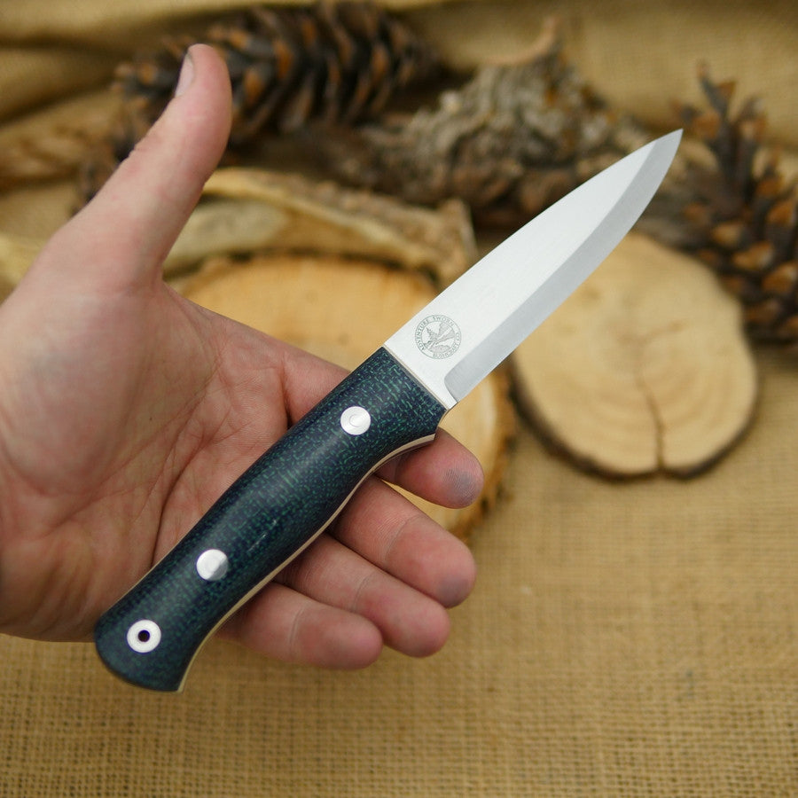 Classic: Navy Blue Burlap & Ivory - Adventure Sworn Bushcraft Co.