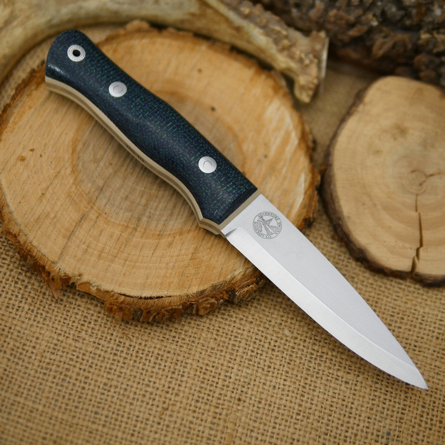 Classic: Navy Blue Burlap & Ivory - Adventure Sworn Bushcraft Co.