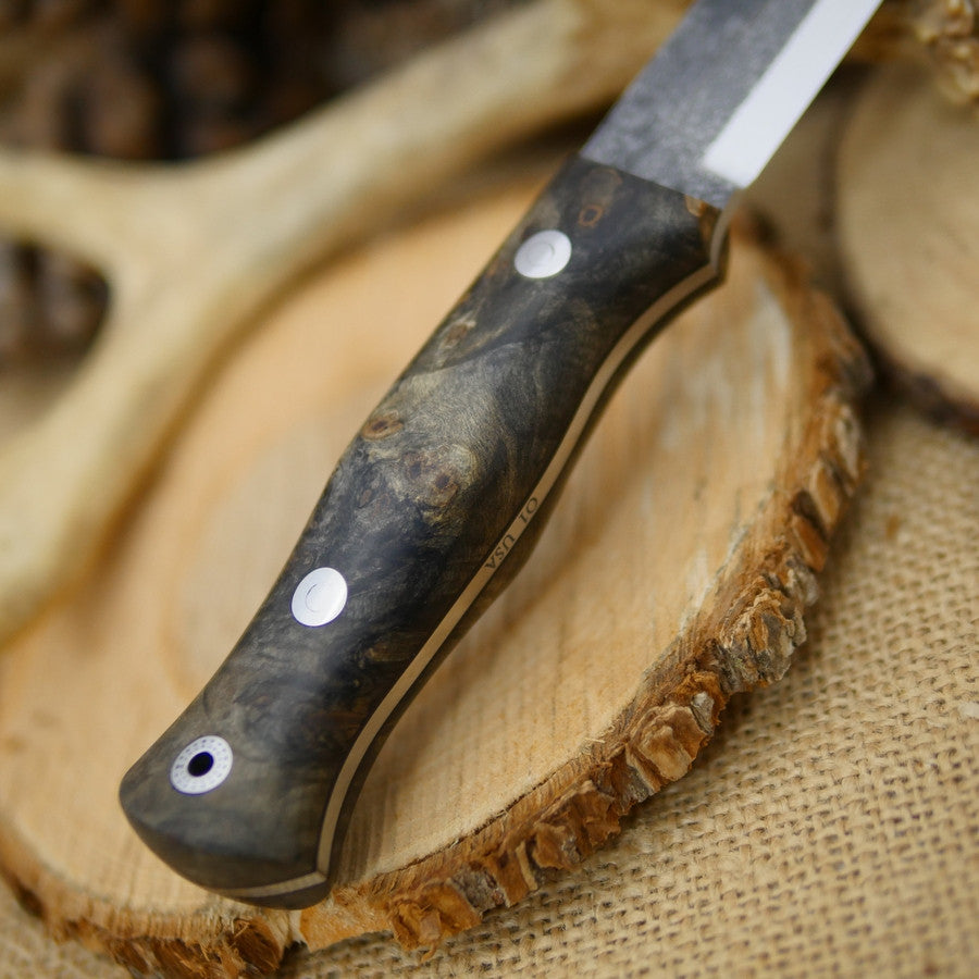 Classic: Dark Buckeye Burl - Adventure Sworn Bushcraft Co.