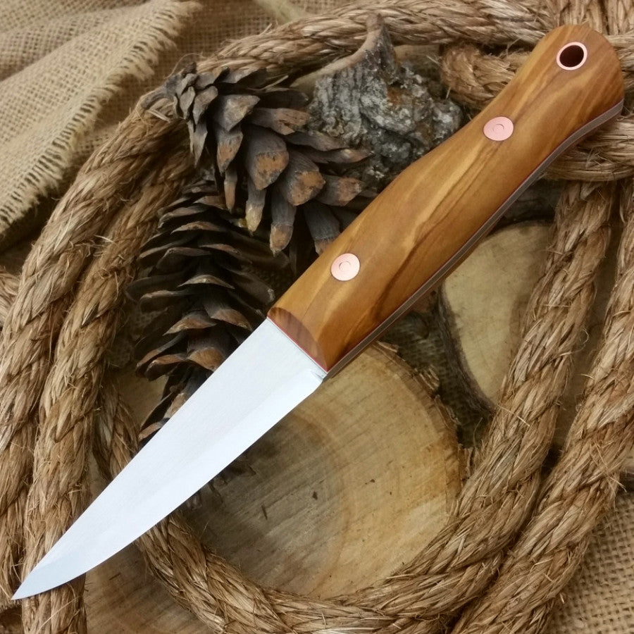 Woodcrafter: Olivewood & Red/White Liners - Adventure Sworn Bushcraft Co.